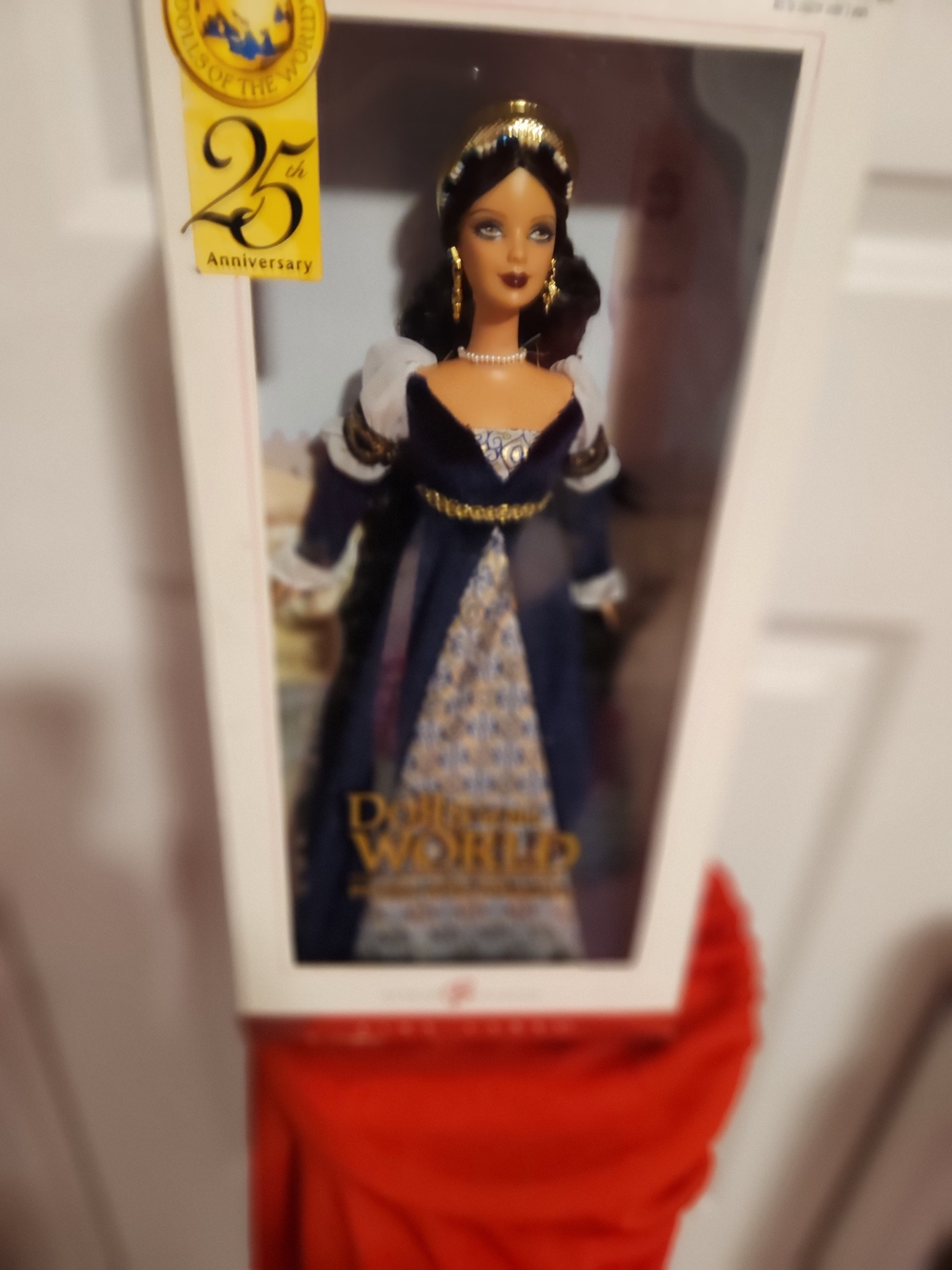 Barbie Double World 25th Anniversary Doll in Navy, Gold, Cream